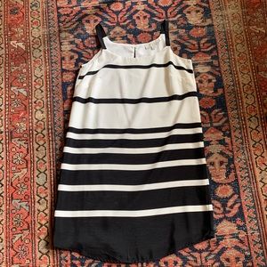 Black & White Stripe Olive & Oak mini dress